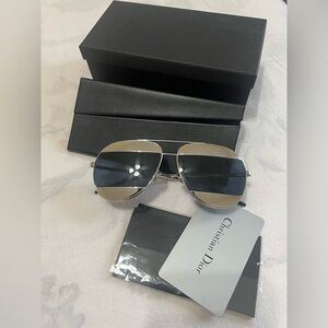 CHRISTIAN DIOR SPLIT SCREEN AVIATORS